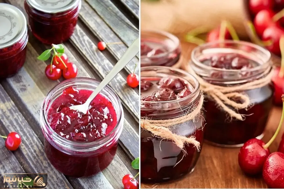 طرز تهیه مربای آلبالو با بهترین دستور + رازهای خوشرنگ شدن و شکرک نزدن