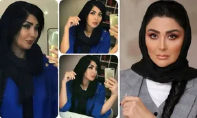 نگاه پر غم 