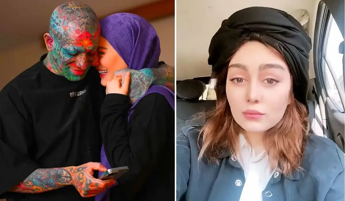 شادی اُردکی تتلو؛ حیف صورت زیبای سحر نیست میخواد رنگیش کنه!