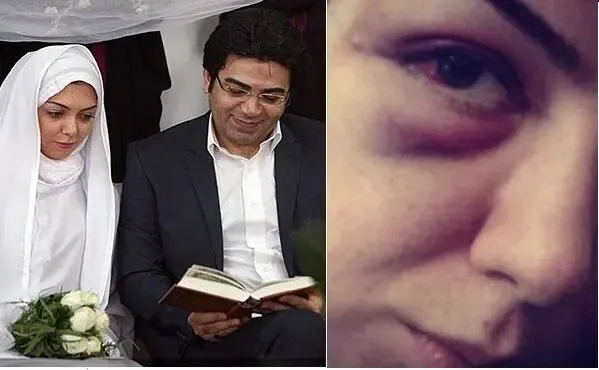 آزاده نامداری و ازدواج با فرزاد حسنی و لحظه کتک خوردنش!