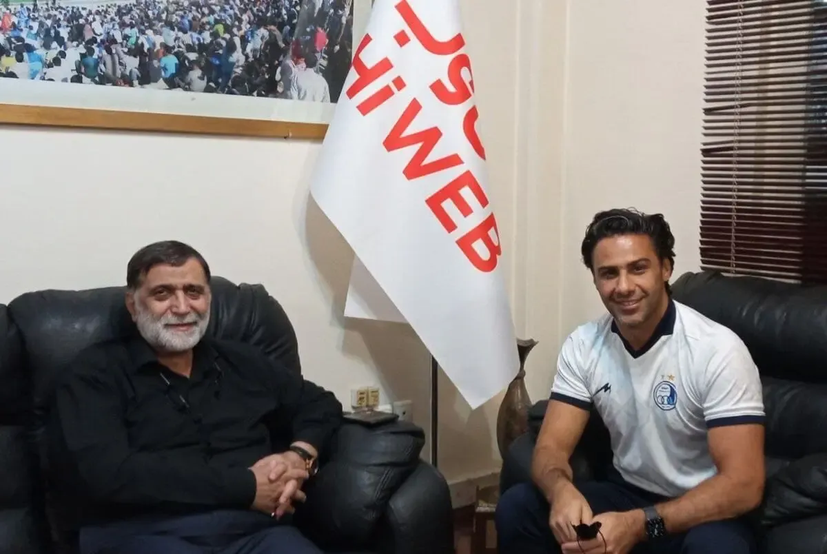 (ویدیو) فرهاد مجیدی با پورشه به دیدار آجرلو رفت!