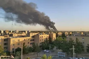 آتش سوزی شدید در غرب تهران؛ علت چه بود؟