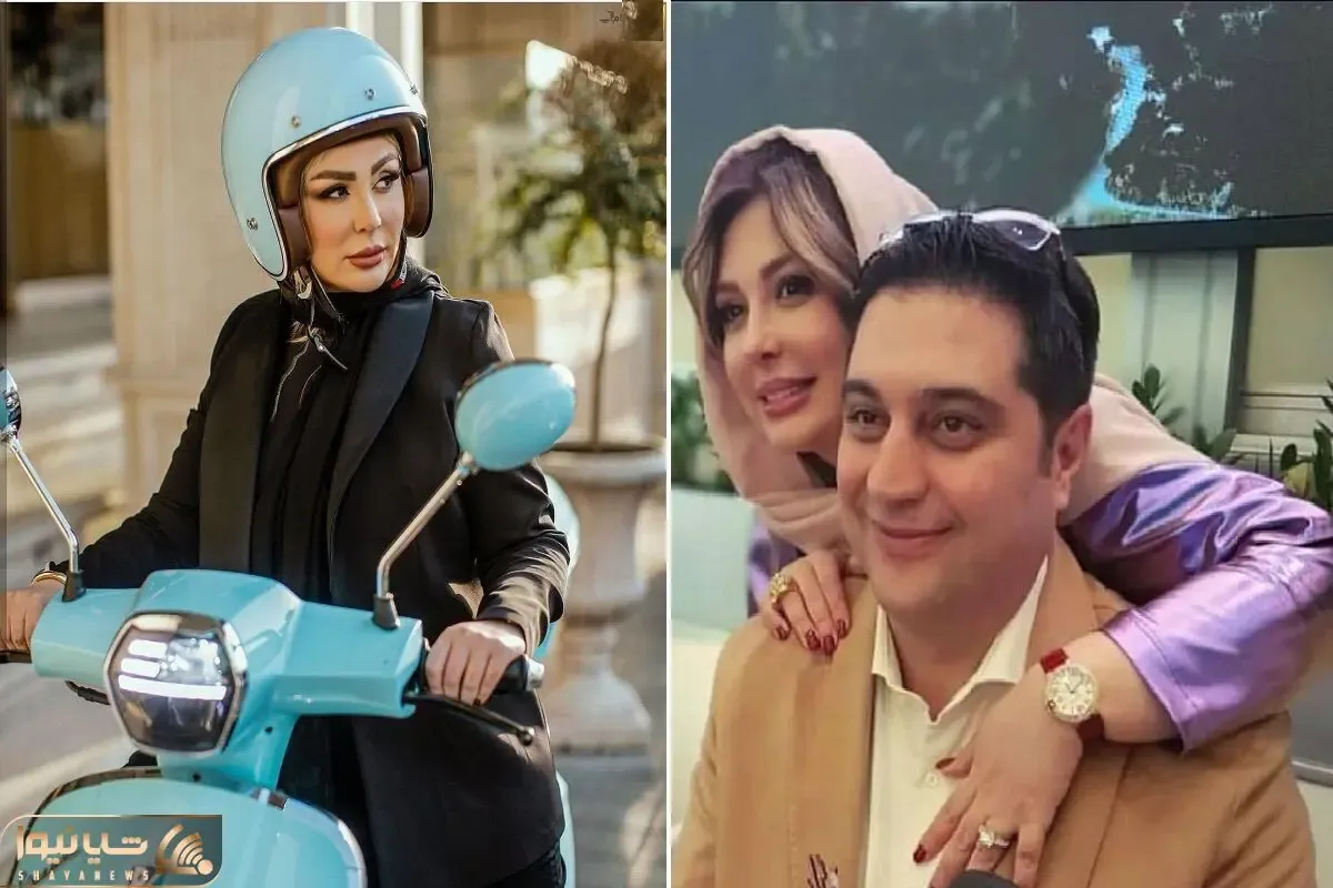 ژست عهد قجری نیوشا ضیغمی وقتی چشماشو کج و کوله کرد/ خانوم آیفون دستته یکم به روز باش