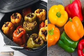 کدام فلفل دلمه ای برای پخت غذا مناسب کدام برای سالاد؟