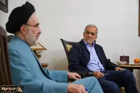 عیادت پزشکیان از سید محمد خاتمی
