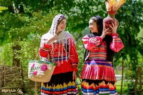آواز محلی؛ دخترای شمالی چه بزن و بکوبی راه انداختن الحق که مازنیا ژنی کلا شادن