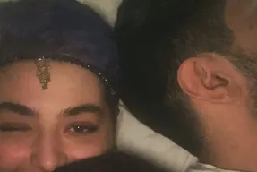 (عکس) تصویری عجیب و منشوری از ریحانه پارسا