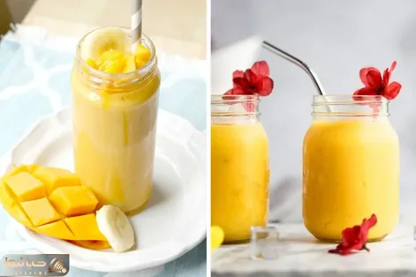 بهترین دستور اسموتی موز و انبه؛ یک لیوان خنکی ناب