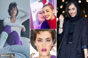 ریحانه پارسا بادی پوشیده حالا هی رو تاب مانور میده؛ چه کریسمسُ پشمالو ترکوند!