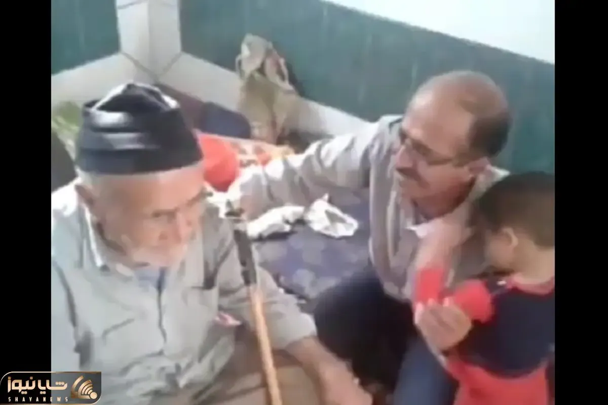آواز محلی؛ آقاهه برای پدر پیرش چه آهنگ دلسوزانه ای خوند و اشک بنده خدا رو درآورد