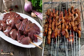 فوت فن خرید یه دل و جگر تازه؛ خودت تمیز کن به سیخ بکش کباب کن نوش جووون!