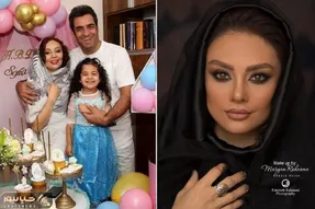 یکتا ناصر اسکارف تنشو با شلوارک آقاش سِتید؛ خانم چه عکسااایی از آلبوم عروسیش رو کرده!