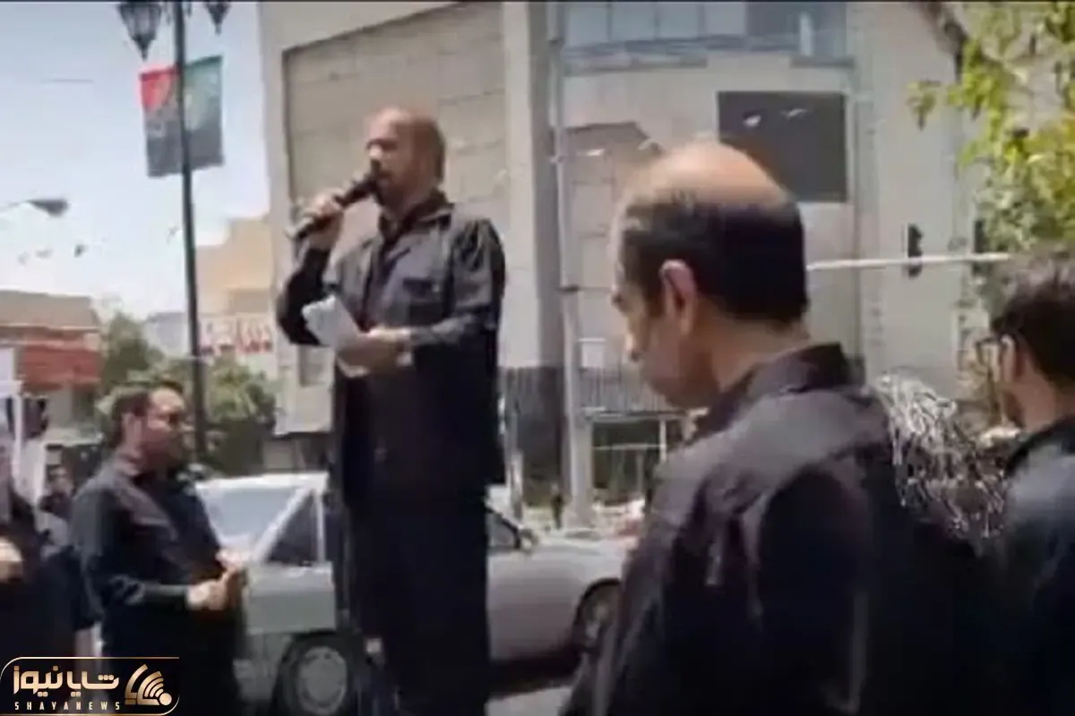 مداحی سوزناک؛ نوحه خوانی و زنجیر زنی برای سحر امامی شیرزن صدا و سیما