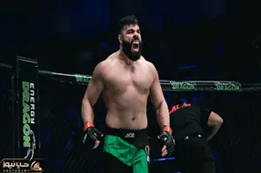 ویدیو کامل مبارزه امیر علی اکبری در نبرد خونین MMA؛ هالک ایرانی یعنی این!