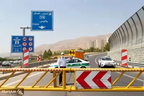 محدودیت تردد درجاده کندوان وآزادراه تهران - شمال؛ روز جمعه ۱۸ مهر