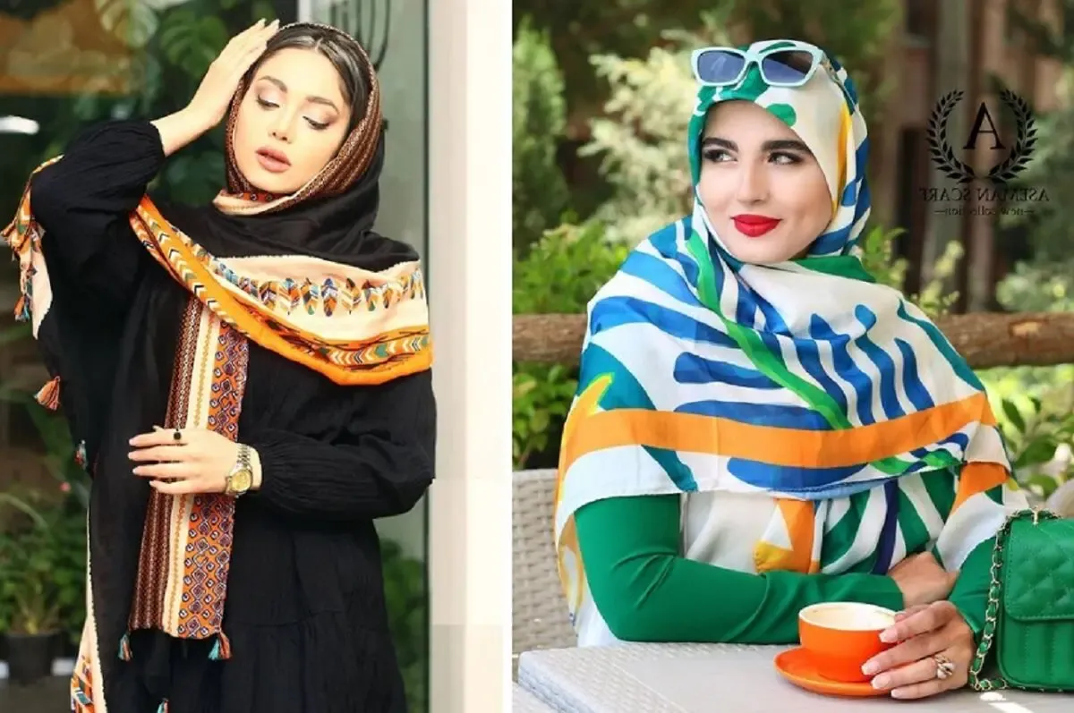چه کنیم شال و روسریمون سُر نخوره؟ خوشگلم اگه توأم کلافه ای ازین ترفندا بزن که نَسُره