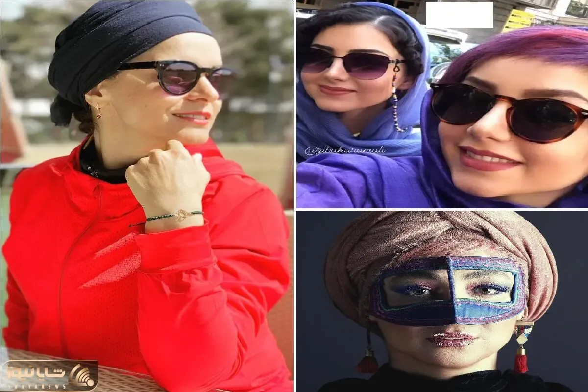 زیباترین بازیگران زن ایرانی که میتونن خودشونو جای هم جا بزنن؛ کاربن فِیس انداختن آسسس!
