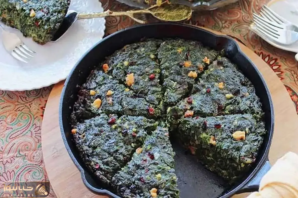 آشپزی حرفه ای؛ طرز تهیه کوکو سبزی / اینجوری بپزی چرب و چیلی و روغنی نمیشه
