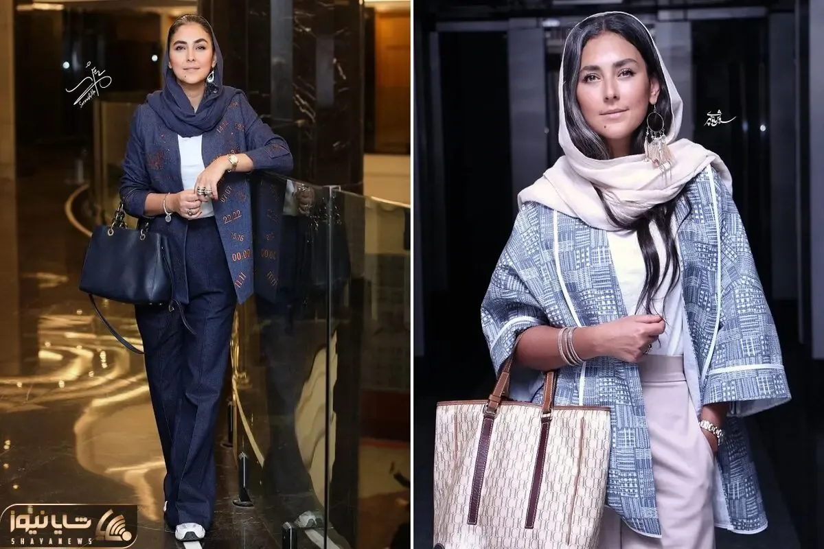 هدی زین العابدین با استایل جین و جذاب در کنار رضا کیانیان!