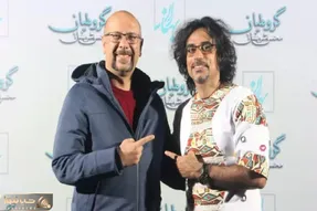 آواز شاد/ پشت صحنه اجرای جناب خان که لیانا دختر محسن شریفیان منتشر کرد با هم میخونن