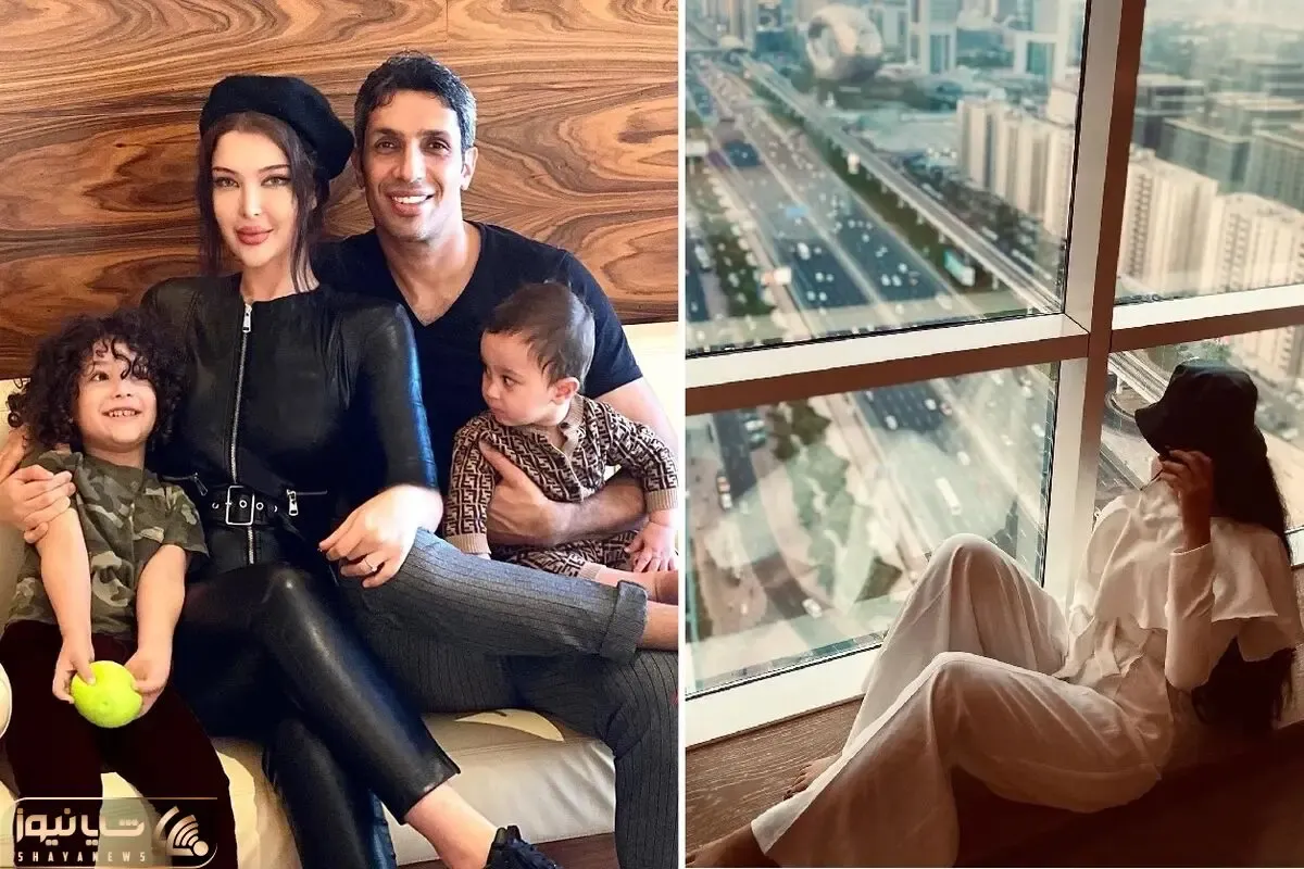 زنِ سپهر حیدری لباس عروس خفن و حریم شخصیشونو نشون داد؛ لامصب ترین موهای شلاقی رو داره!