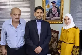 (عکس) غفران آذربیک دختر ایرانی که نفر اول کنکور تجربی سوریه شد