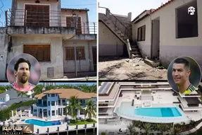 قبل و بعد خانه فوتبالیست های مشهور جهان