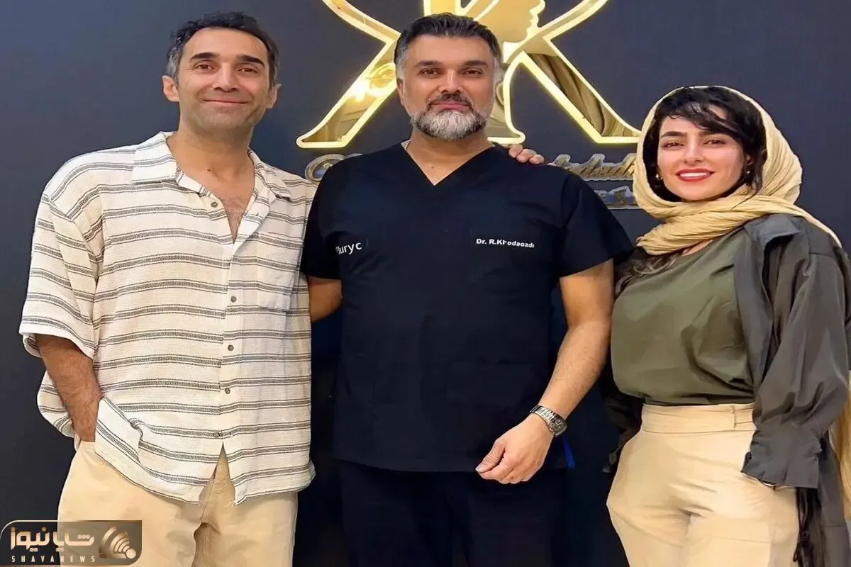 آواز شادیسم؛ رقص هادی کاظمی جلو زنش سمانه که واسه جشن سال نو پاشد سنگ تموم گذاشت