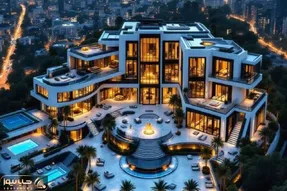 معماری خلاقانه؛ ویلای میلیون دلاری اعیونی ساخته توش گم میشی استخر آسانسوری داره