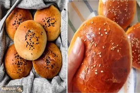 پخت نون شیرمال در ماهیتابه / ساده ترین روش برای پخت بهترین نان خانگی