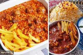 طرز تهیه خورش قیمه با مزه غذای نذری / اینجوری بپزی عطر و طعمی داره که عاشقش میشی