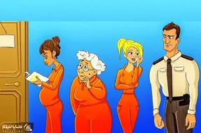 هوش تصویری؛ اگه هوشت سر به فلک میکشه بگو بین خانوم باردار و بقیه کدومشون زندانی نیست؟