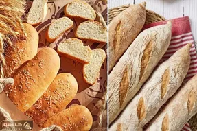 طرز تهیه نان باگت در خانه به ساده ترین روش + فوت و فن های پخت یک نان عالی