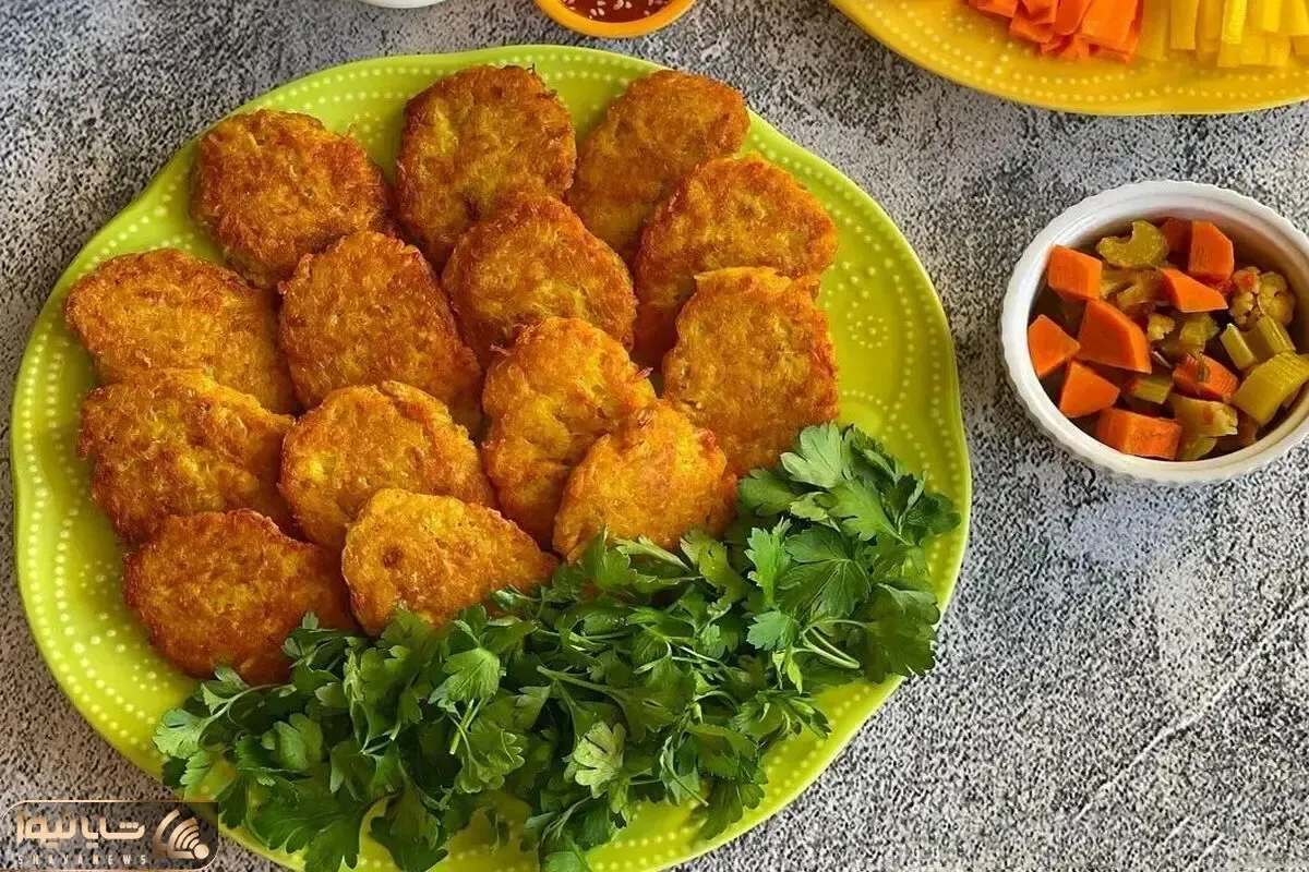 آموزش آشپزی؛ کوکوی مرغ زعفرونی یه شام فوری با طعم مجلسی