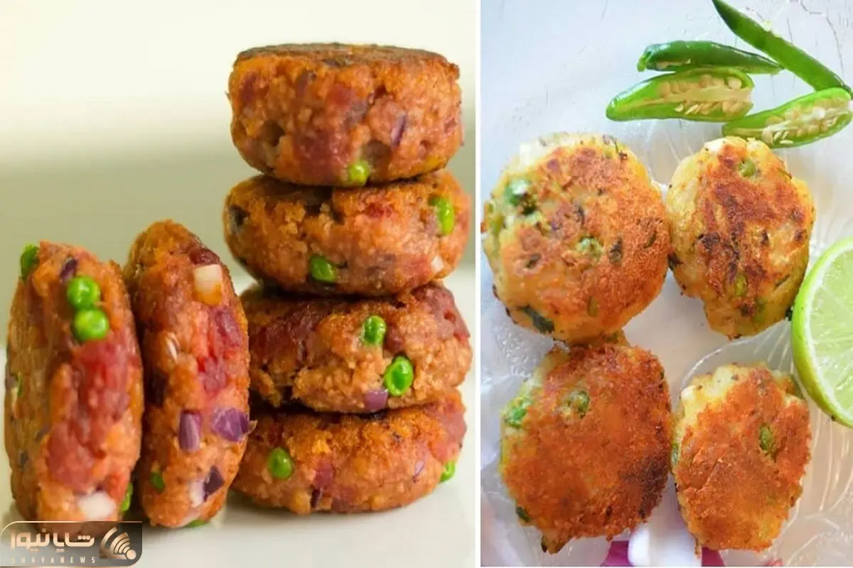 طرز تهیه شامی نخود فرنگی با بهترین دستور / یه غذای فوری و خوشمزه