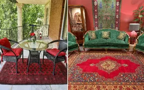دوست داری یه خونه نوستالژی اما شیییک داشته باشی؟ بیا که فرش قرمز داره چشمک میزنه