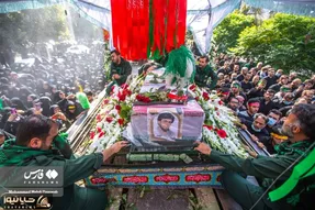 تشییع پیکر شهید مدافع حرم «عباس آسمیه»