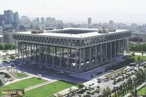 ساختمان صداوسیما پس از بمباران + عکس