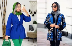 بَلدی انواع آبی رو خوشگل ست کنی؟ بیا بِگمت مانتو شلوار آبی با چه رنگایی خفن تر میشه