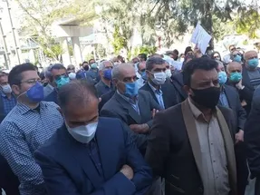 اعتراض بازنشستگان تامین اجتماعی یک روز پس از افزایش حقوق