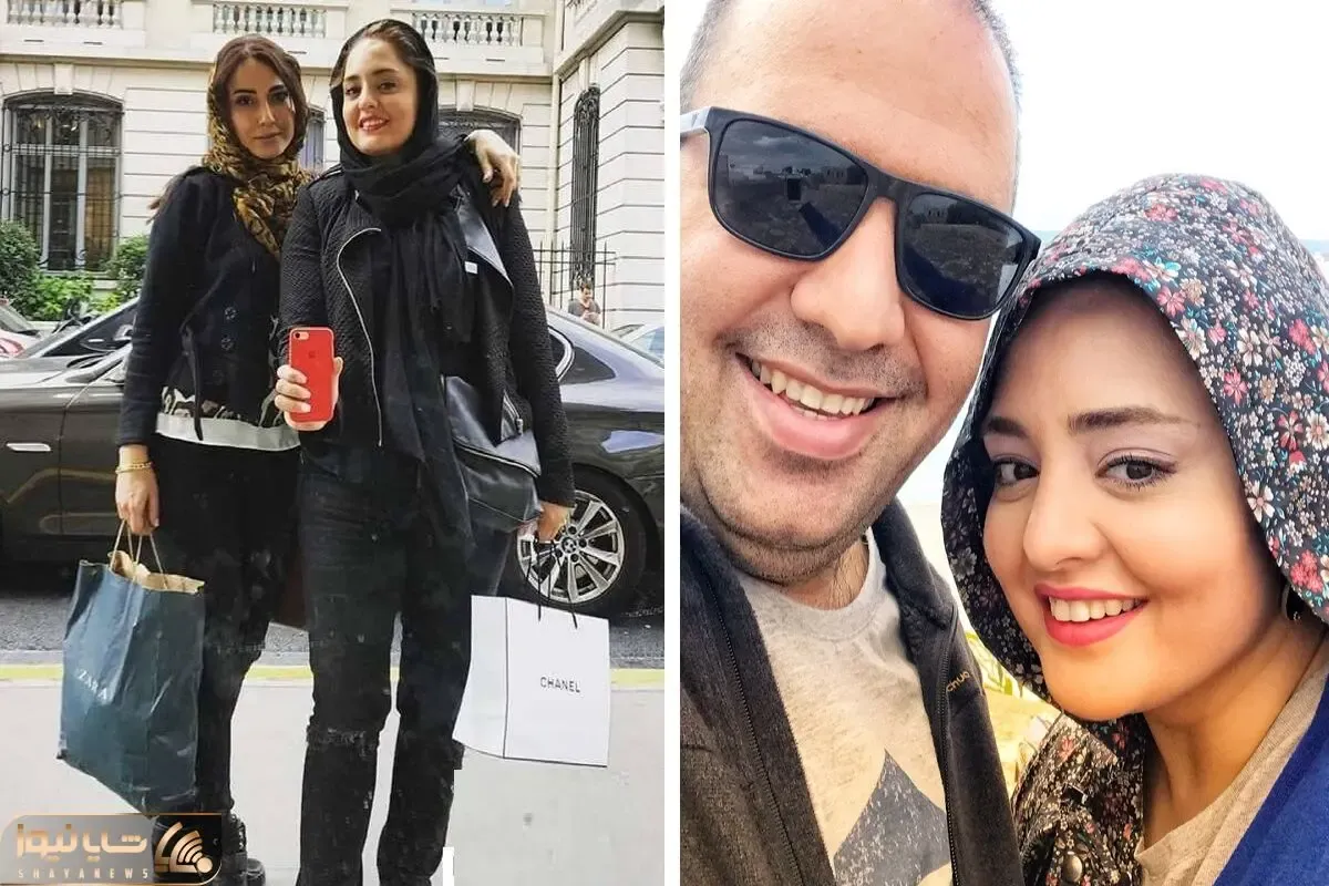 وقتی صورت بی روح و کمرنگه نرگس محمدی کنار رفقای پررنگش میزنه ذوقو؛ سلفیاش کجن