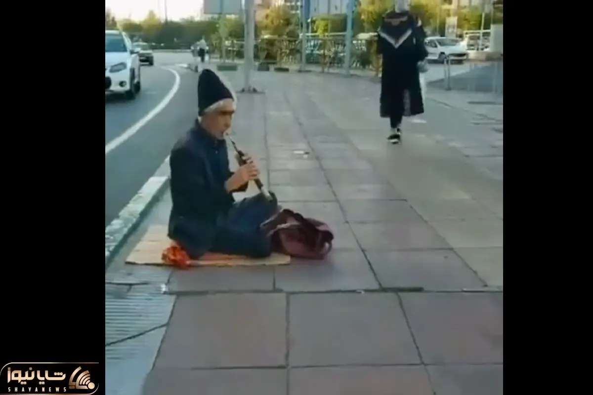 آواز خیابانی؛ ببیند این پیرمرد گیس سفید چه با سودا قره نی میزنه و میبرتت رو ابرا!