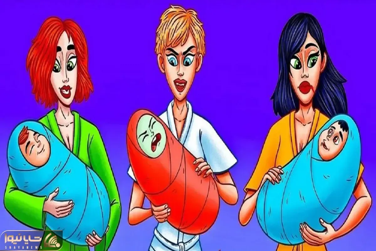 بازی فکری؛ فقط یک فرد تیزبین با چشمای عقاب شکارچی میتونه مادرخون آشامو تشخیص بده