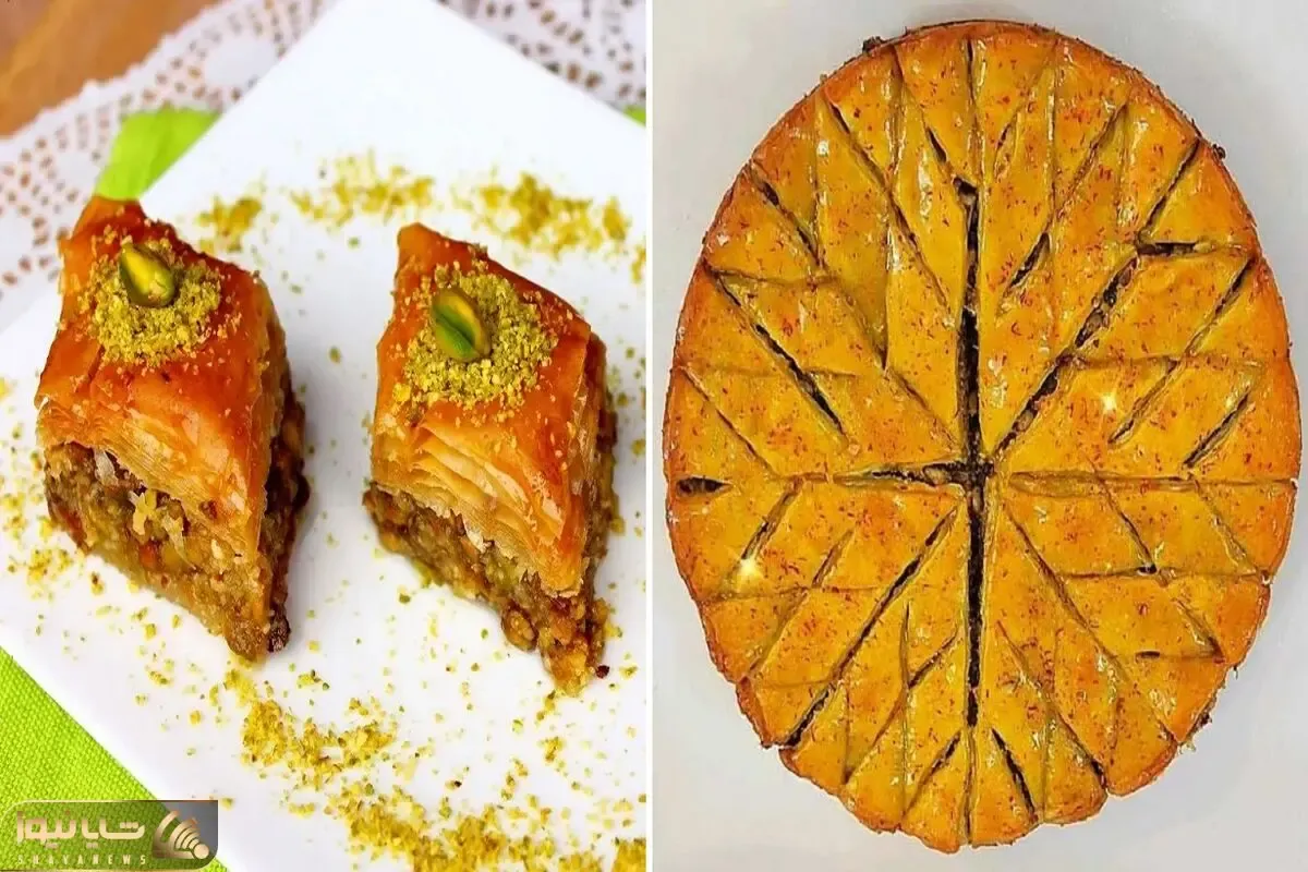 طرز تهیه باقلوا یزدی خونگی / طعم خاص یه باقلوای اصیل و خوشمزه رو امتحان کن!