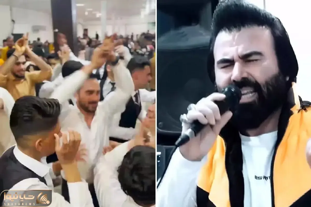 آواز شاد؛ ارکستر با آهنگ ترکی منیم یاریم عروسی رو ترکوند ملت با سرعت برق رقص میرن