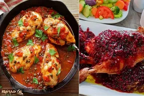 خورشت مرغ با سس زرشک یه غذای هیجان انگیز/ واسه کسانی که از غذای تکراری خسته شدن