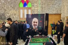 اولین تصویر از مزار شهید حاجی‌زاده و محل دفن سپهبد سلامی
