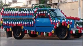 علاقه عجیب شیخ پولدار امارات به نیسان آبی!
