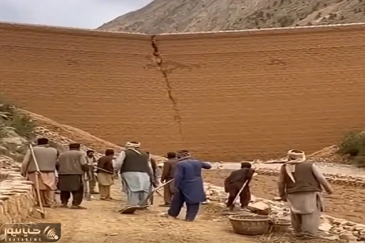معماری طبیعت؛ کشاورزا از پشت دیوار سد صداهای عجیبی شنیدن و شد آنچه نباید