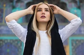 عکس جذاب متین ستوده در سریال «آهوی من مارال»
